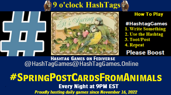 Spring Postcards from Animals