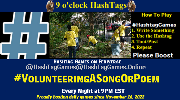 Volunteering a Song Or Poem